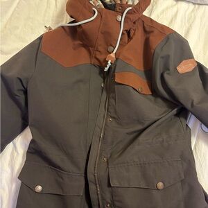 Cinch Women’s Barn Coat with Aztec Stripe Lining